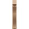 Ekena Millwork 7 1/2-in W x 36-in D x 44-in H Funston Block Rough Cedar Woodgrain TimberThane Outlooker, Primed Tan OUTUR075X36X44FST44RCPR - alternate 4
